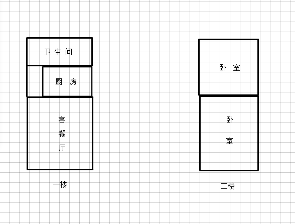 翰林公馆一中对面一楼复式可拎包入住楼上两个房，楼下厅厨卫好租好住