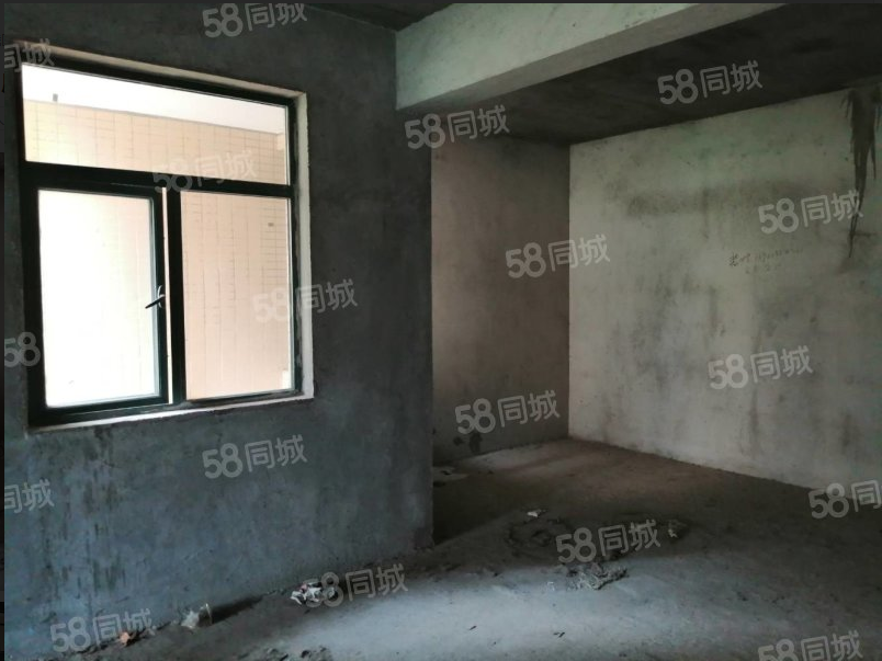 城南毛坯三房，证满二