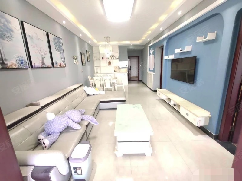 365，亏本急售，元泰三中旁，精装2房2卫，中间楼层11楼，月供2000入住，以租养贷，书包房，