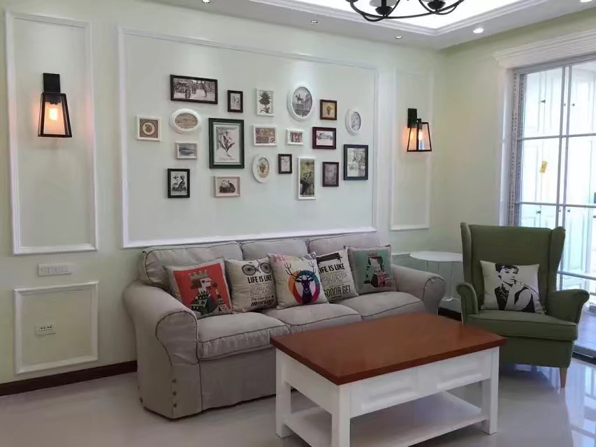 一中美式温馨两房出租