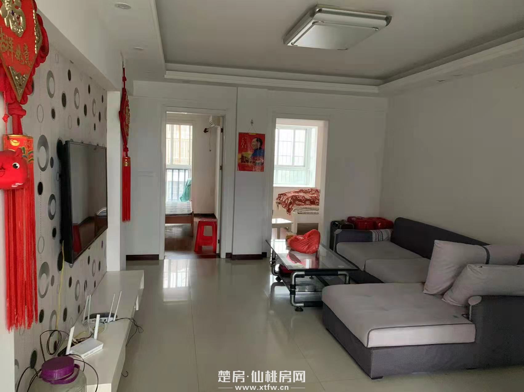 仙桃春天边户南北阳光通透90平诚意出售