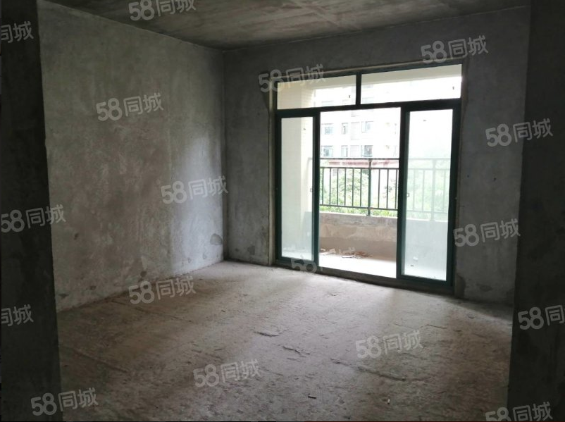 城南毛坯三房，证满二