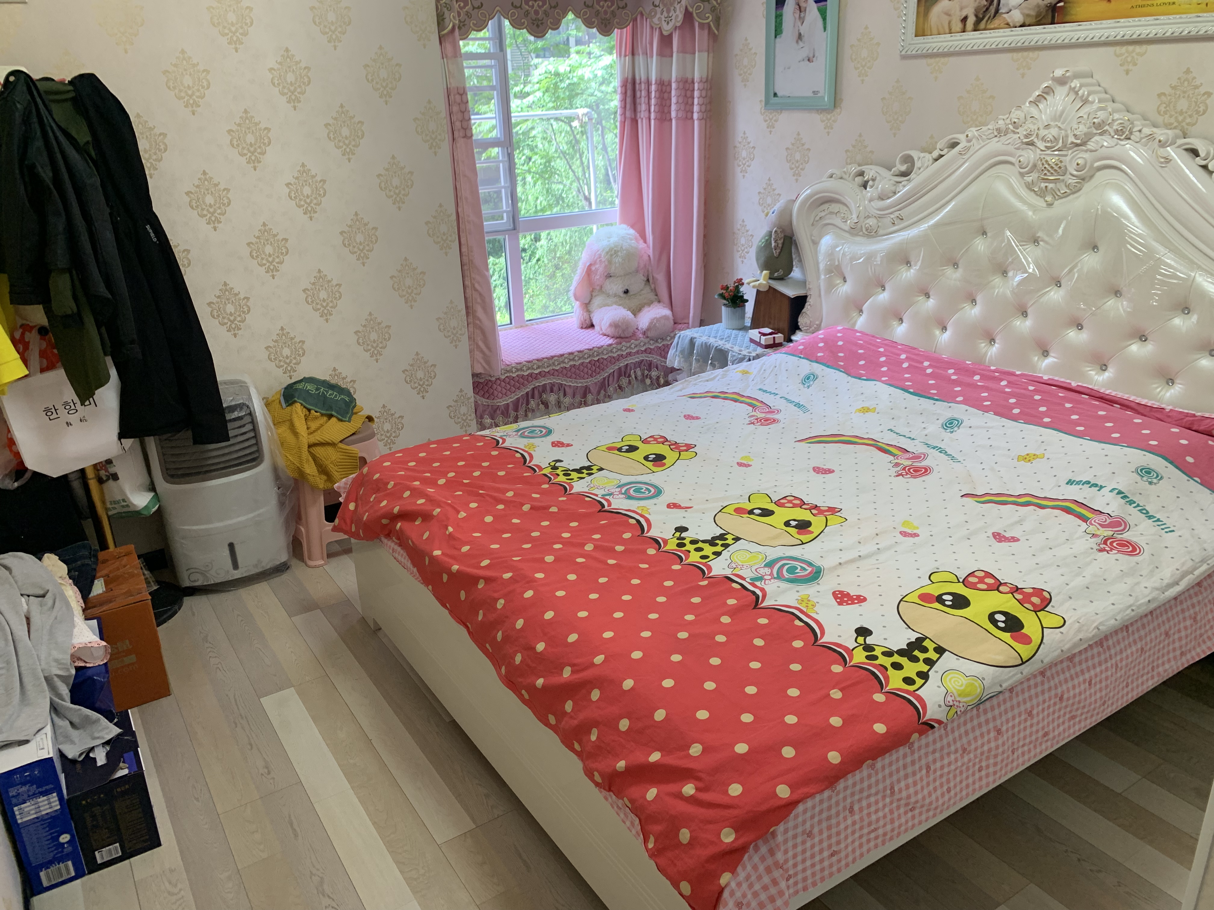 和合国际城精小三房 前面没遮挡采光 好