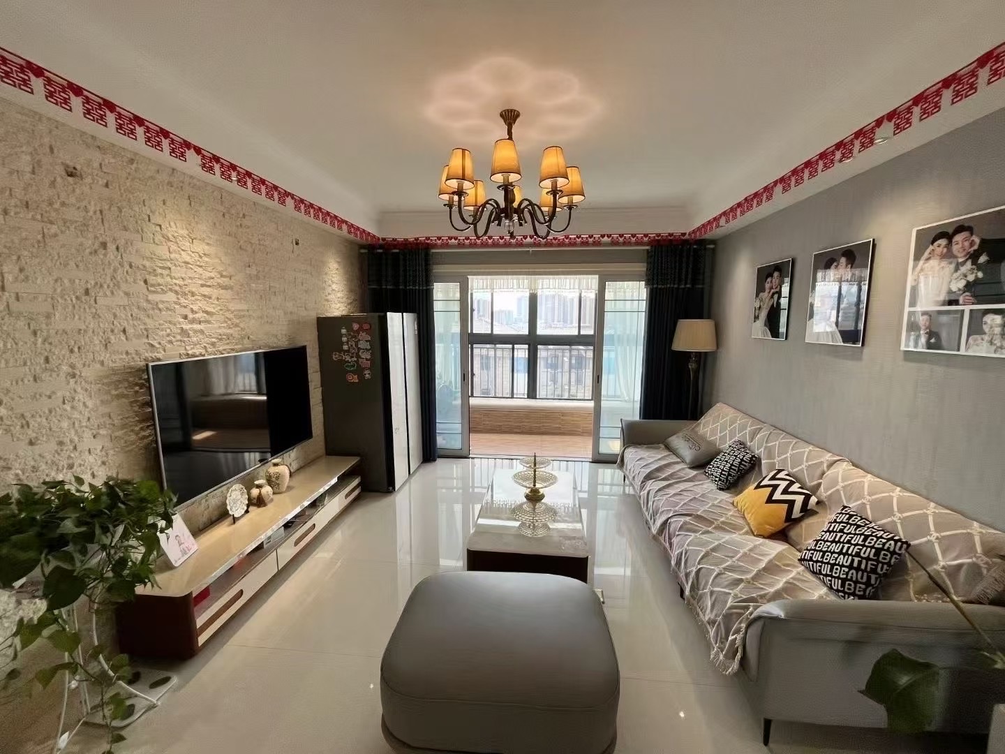 降价了，电梯小高层，精装三室两卫，​证满二，单价4300，9成新