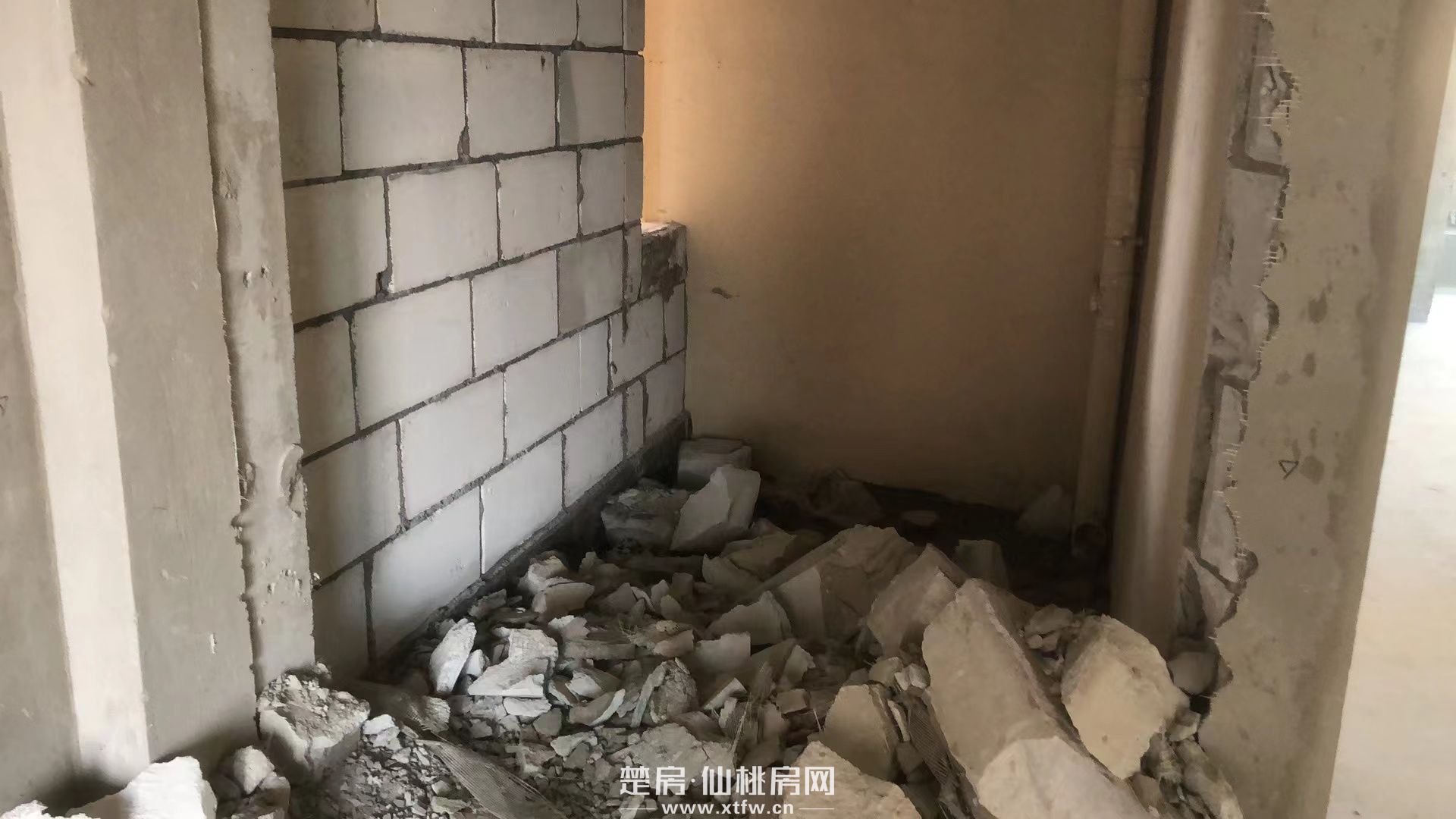 祥生观澜府毛坯中间楼层东边户型超大双阳台