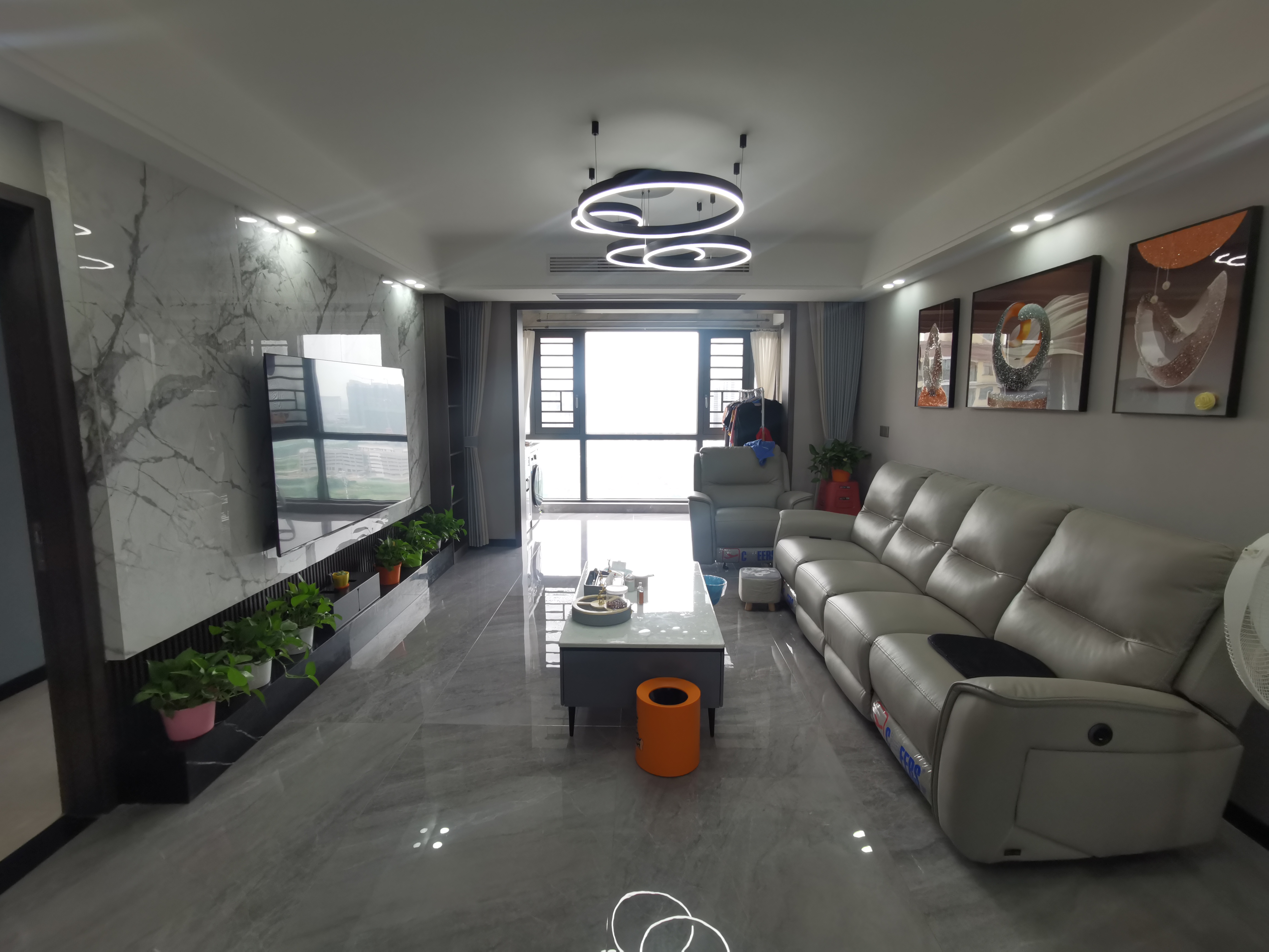 新城壹号四期全新装修大四房全屋品牌基本没住看房方便