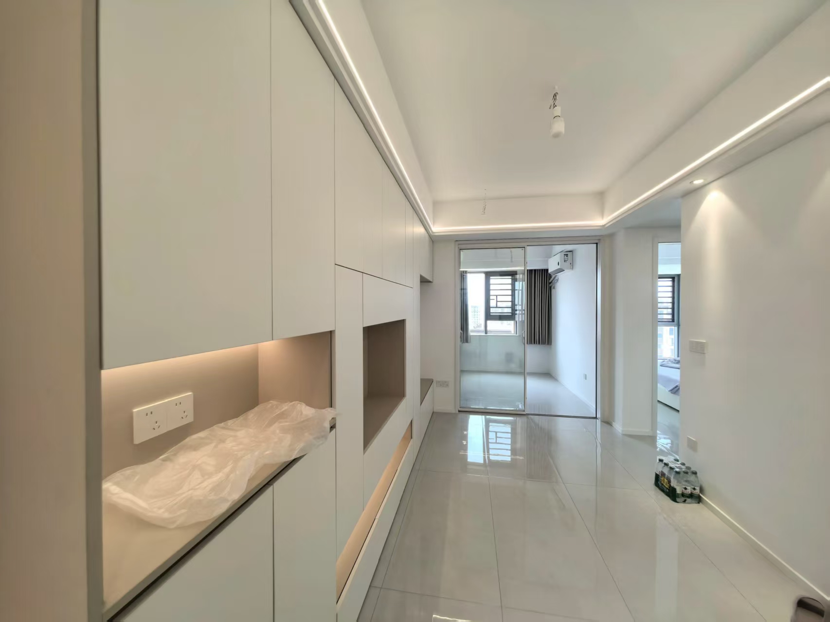 吾悦附近朝阳丽景精装两室出租家电齐全拎包入住