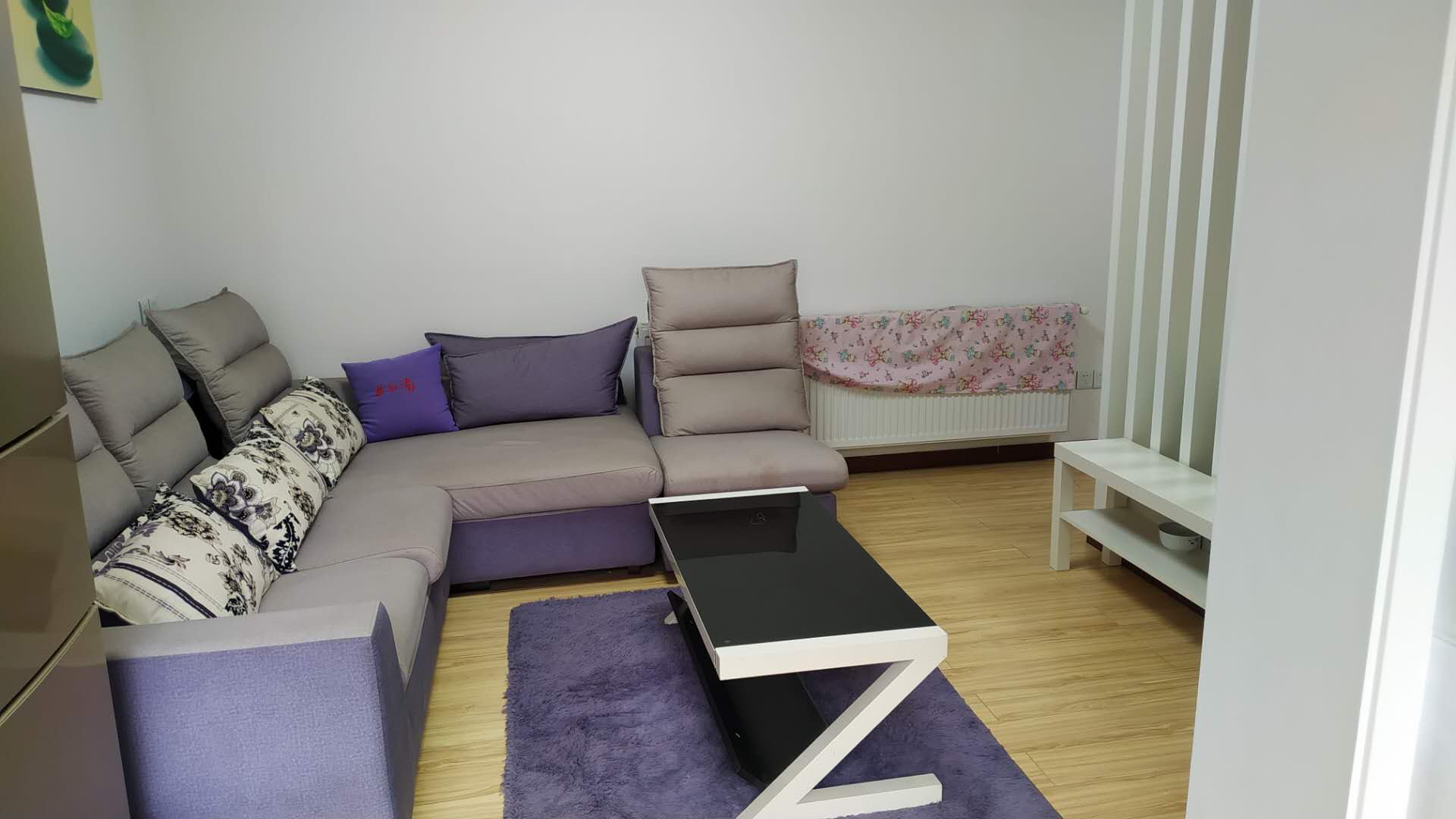 和合国际，温馨二室，环境比较大的小区，全屋带供暖，基本没住，看房方便