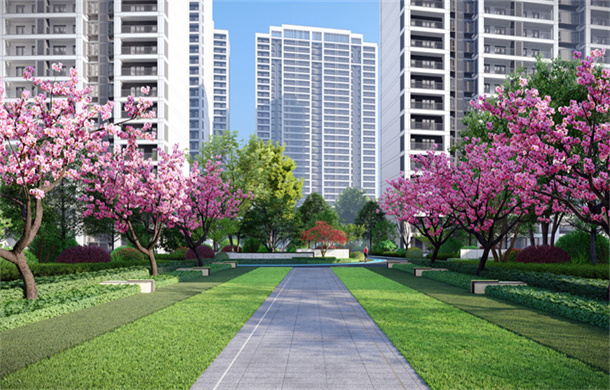 蓝天花园|有一种幸福叫我家住在公园旁