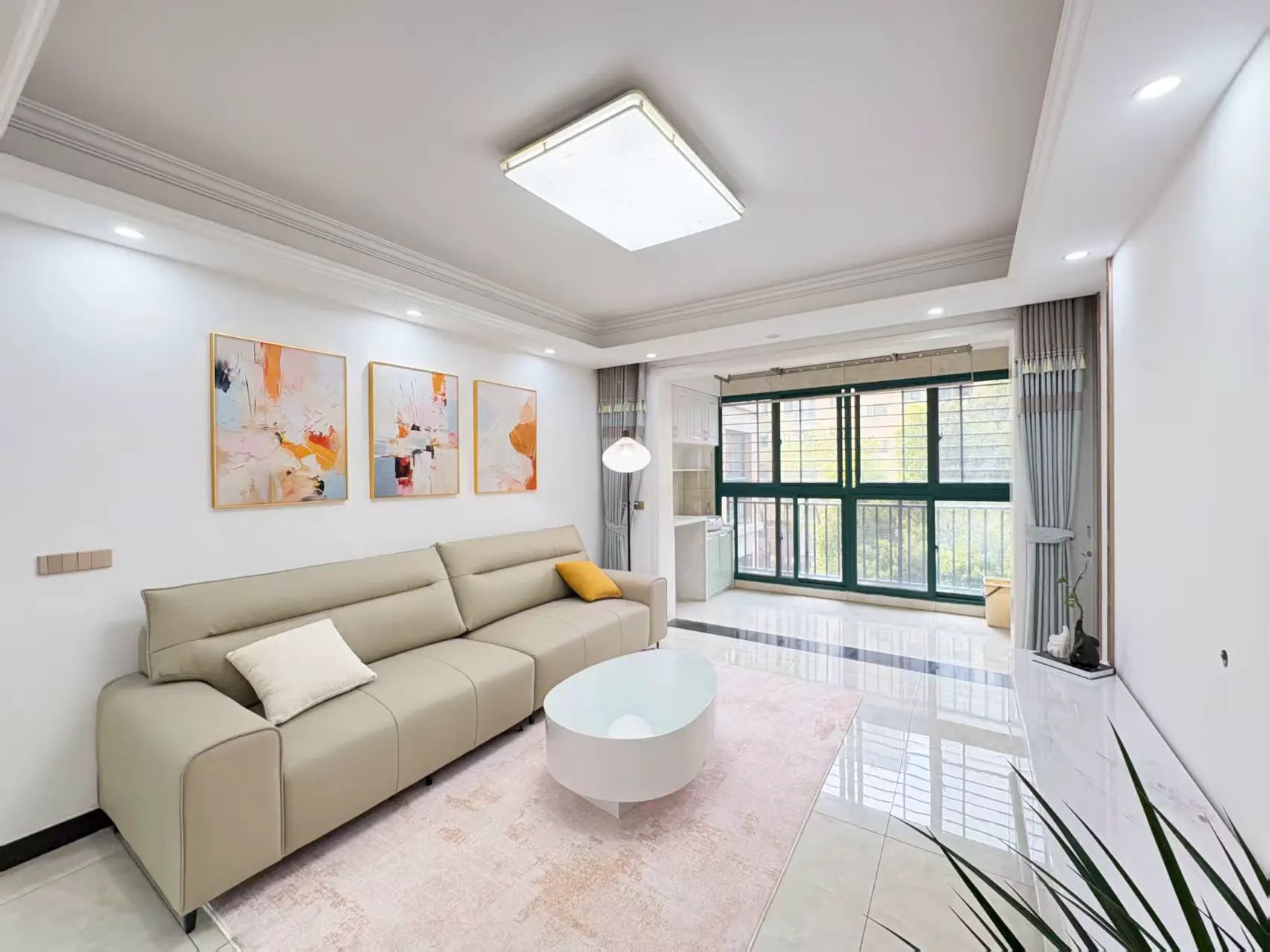 亏本，诚心出售，新城壹号五期，精装三房，南北通透，证满二