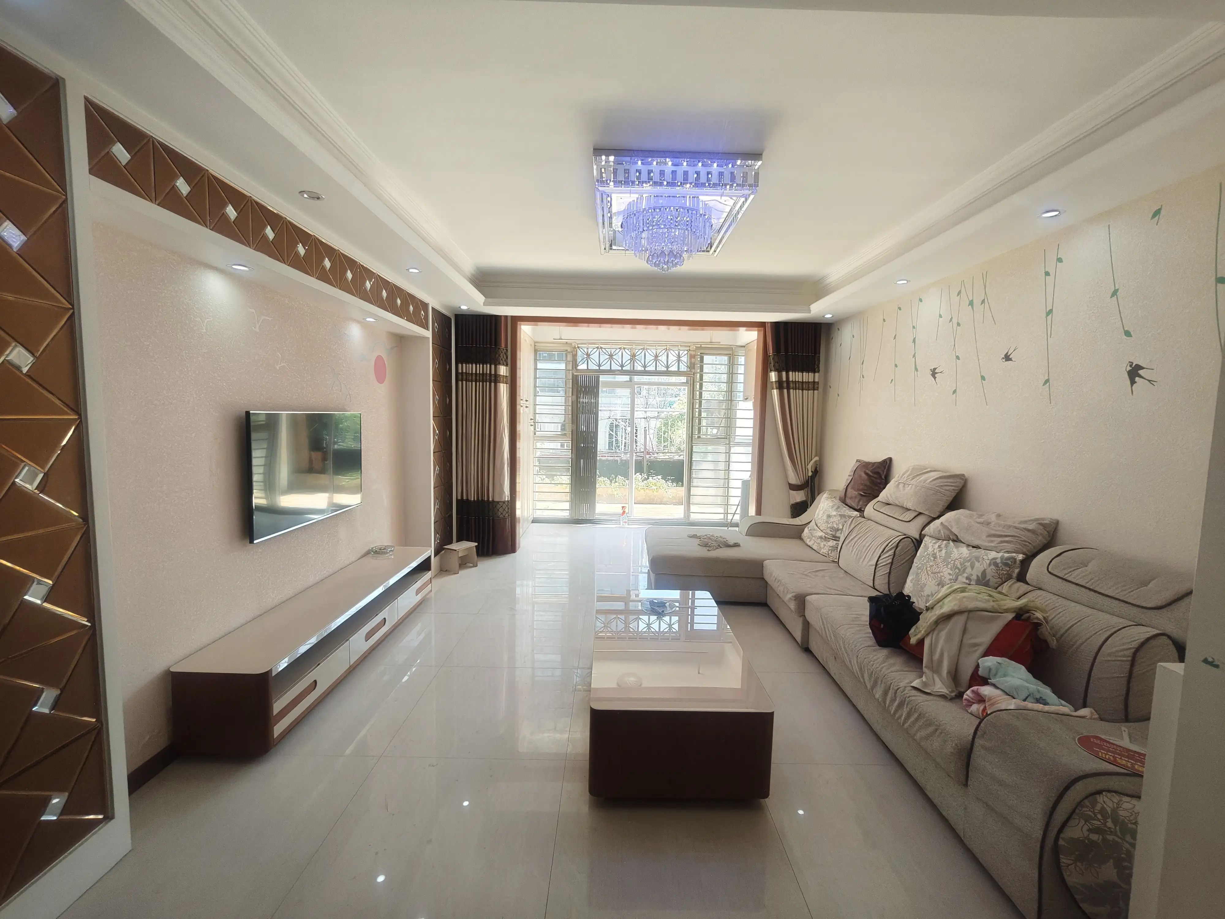 捡漏，沔阳公园旁，和园公馆，精装3房2卫➕超大双露台，步梯2楼