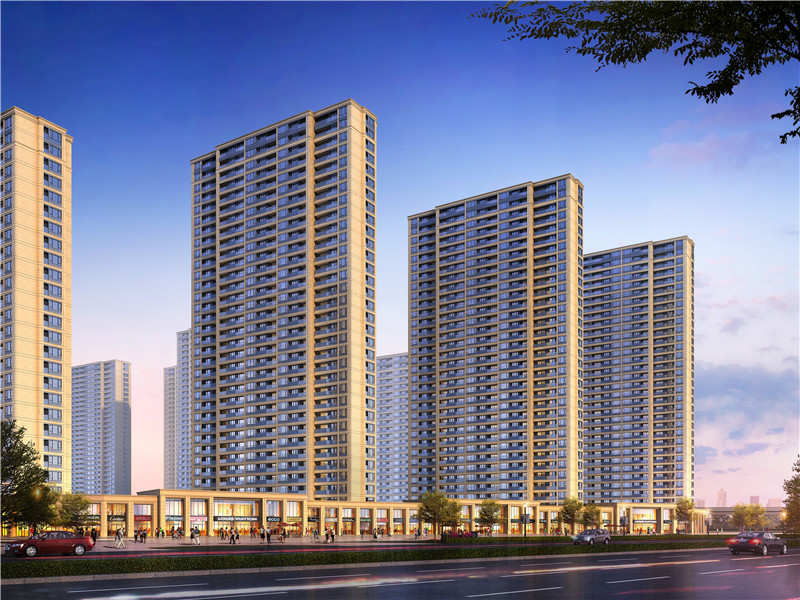 凤起襄江效果图