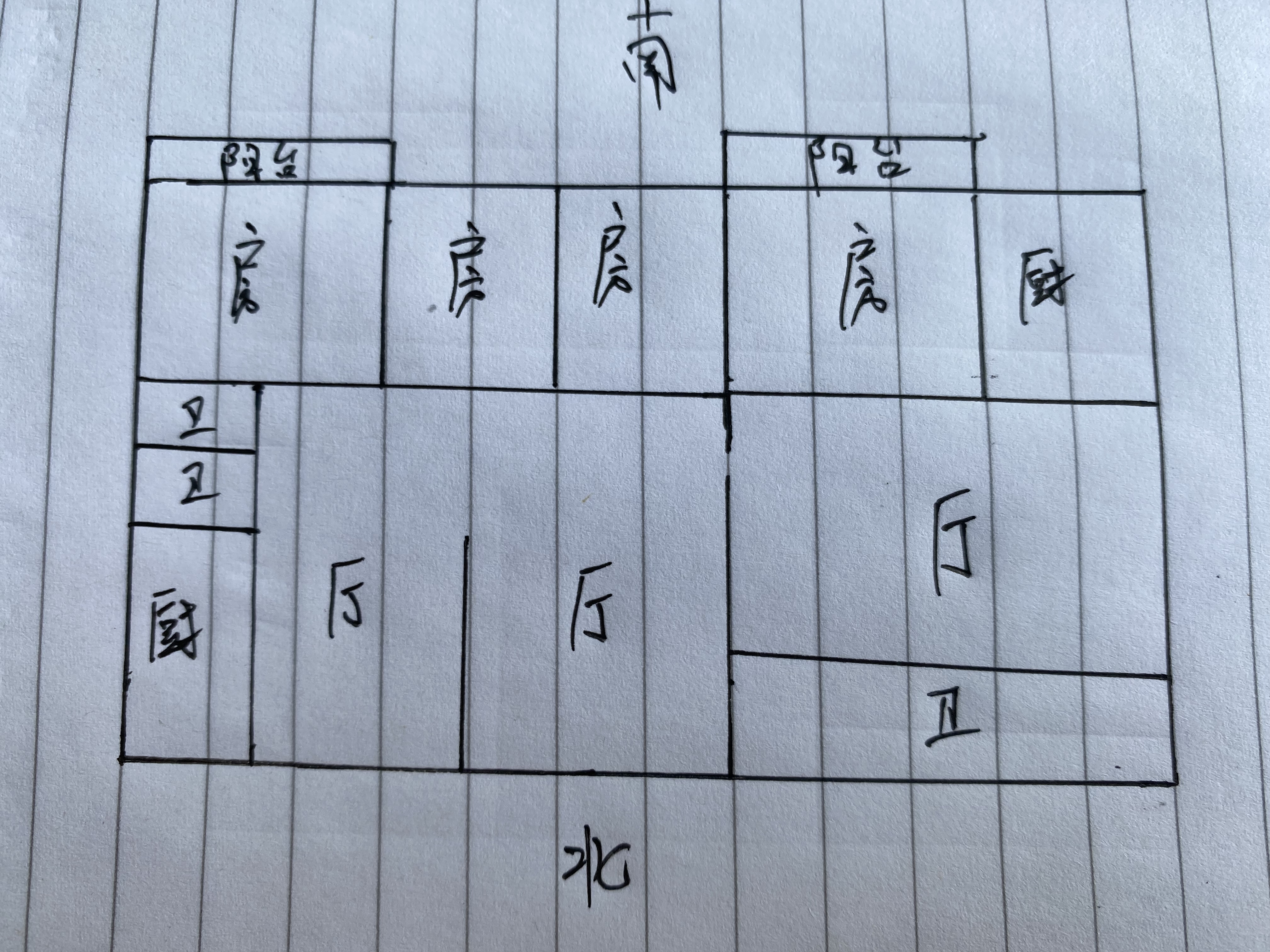 沔中北门五室三卫桃林源小区房龄新右临富迪三友左临大洪万福看房方便