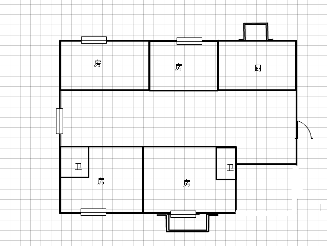 绿地华庭锦城毛坯三房中间楼层户型方正房东诚意出售