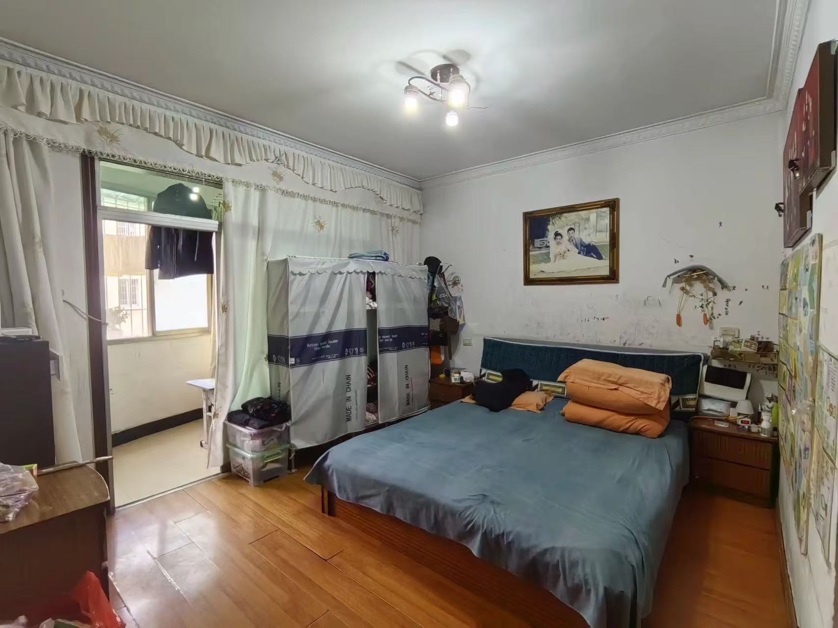 捡漏，城西，徳政园，步梯好楼层4楼，精装3房2卫