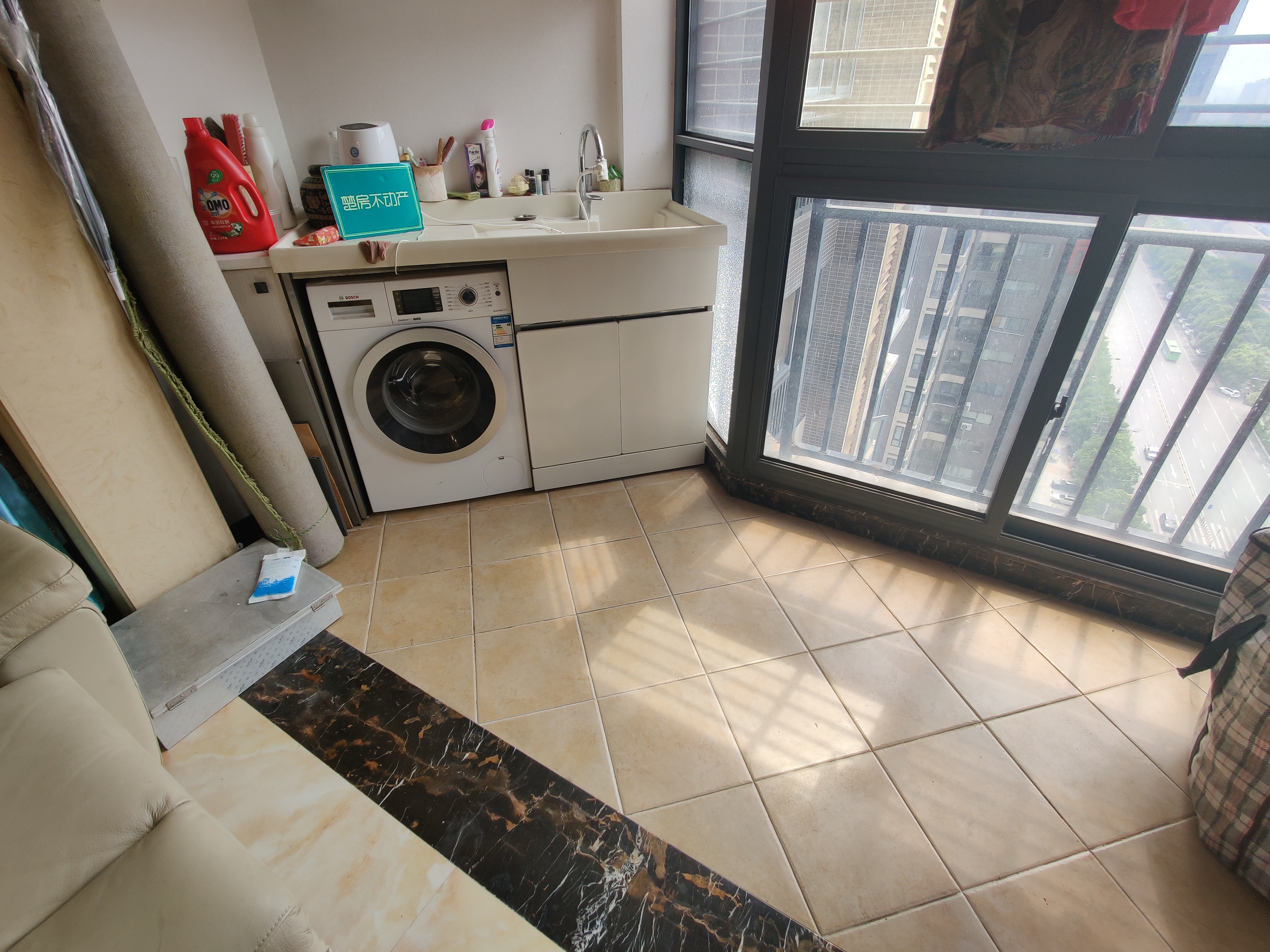 和合国际全屋中央空调全新装修三房两卫家私全送带车位小区人车分流