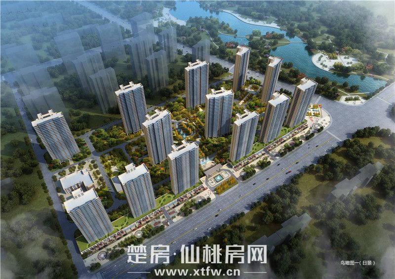 蓝天白云中间好楼层看房联系新小区低价卖新房交付不用等