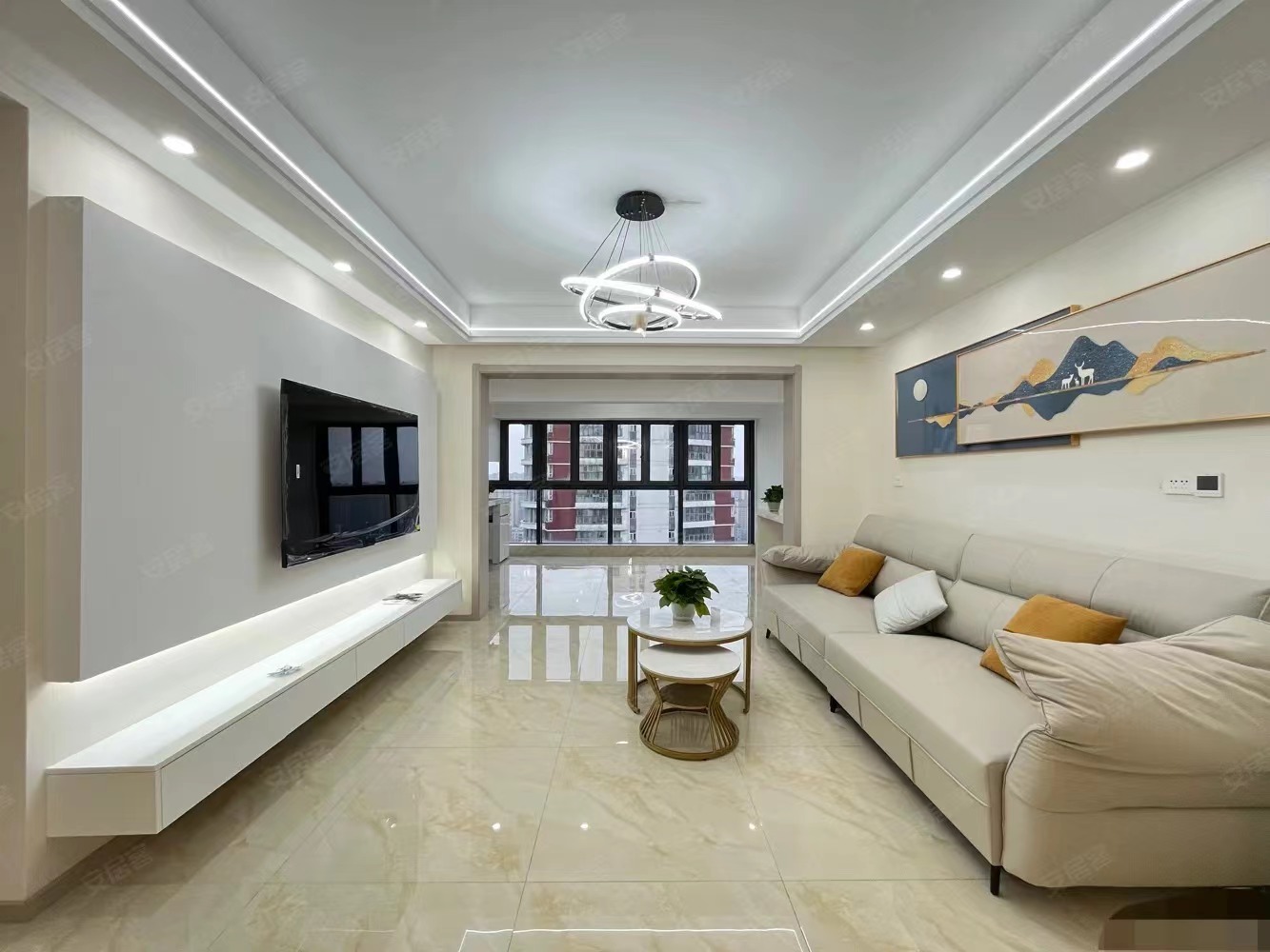 城南福星城， 证满二， 一天未住，全新精装，随十看房