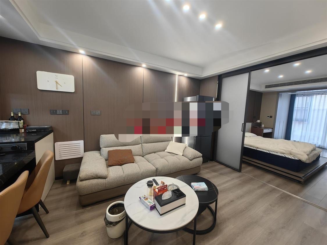 422，城南，新街，精装一室一厅，成色新，诚心出售，