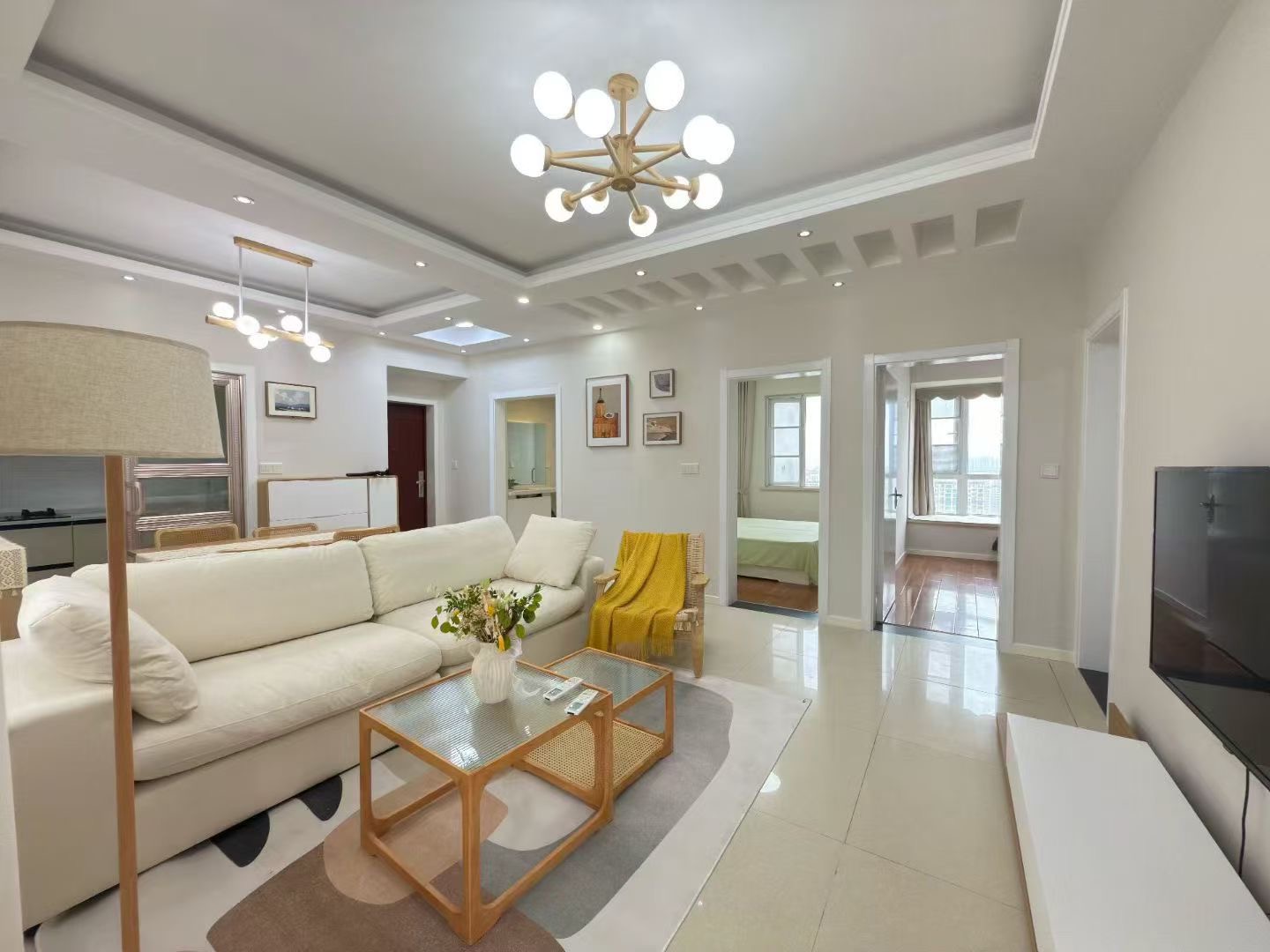 降价了，城南，森林国际城，边户，精装三房，单价5200，好楼层，下楼新二中二小