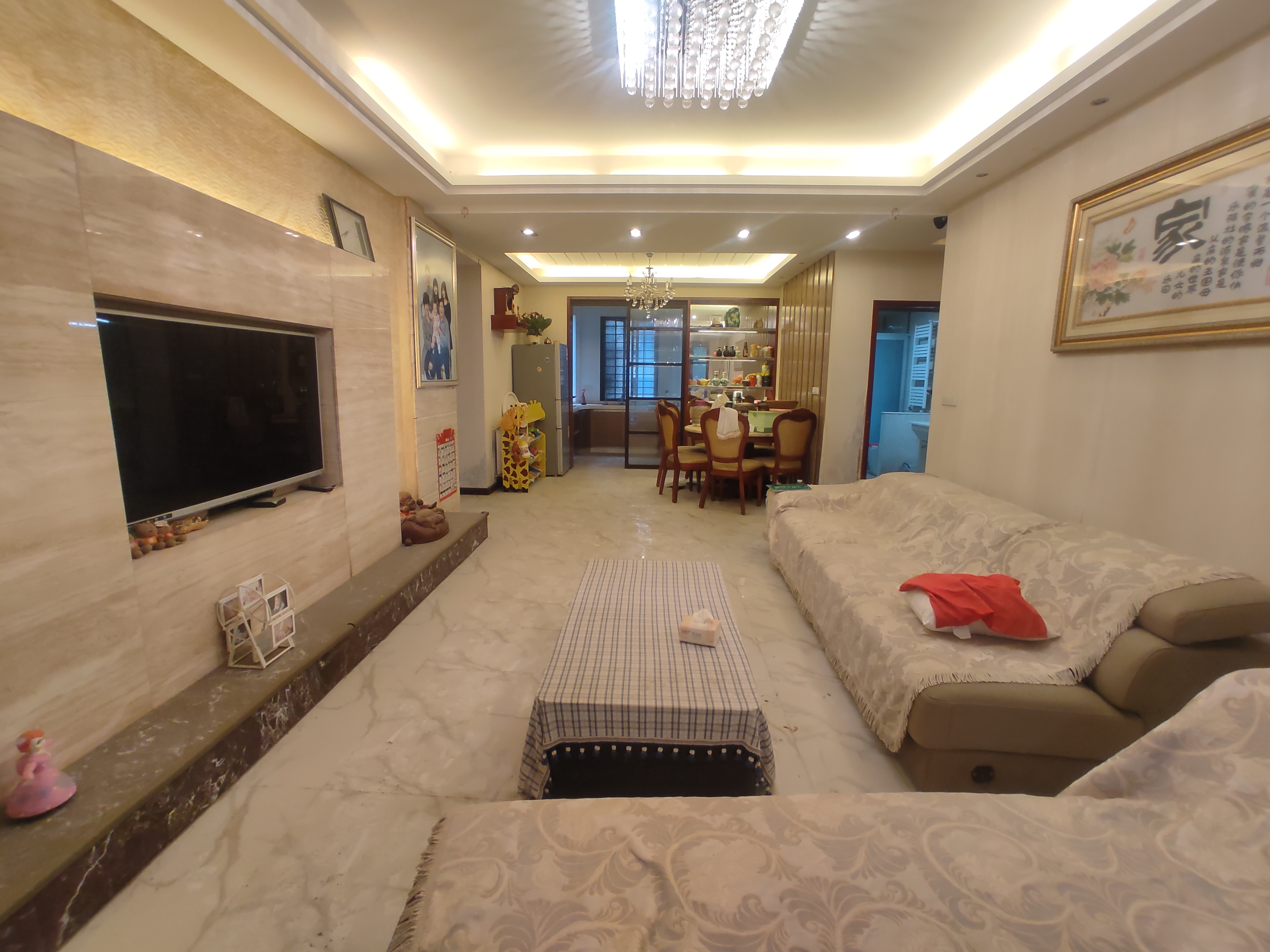 绿地华庭复式 精装三房  全屋带供暖  带车库一区出售  证件在手