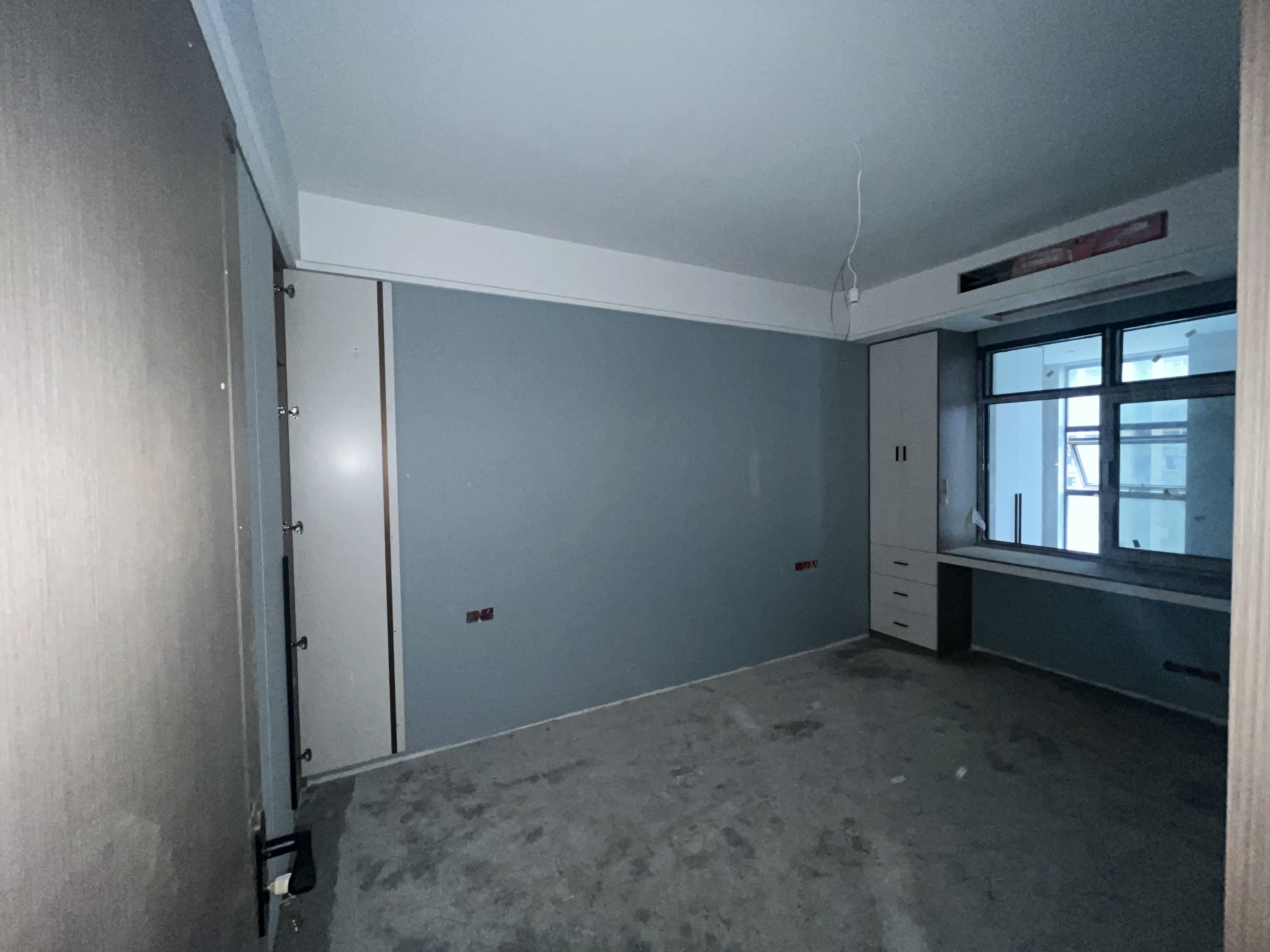 元泰未来城硬装全部装完了进去只需软装就可以了中央空调看房方便