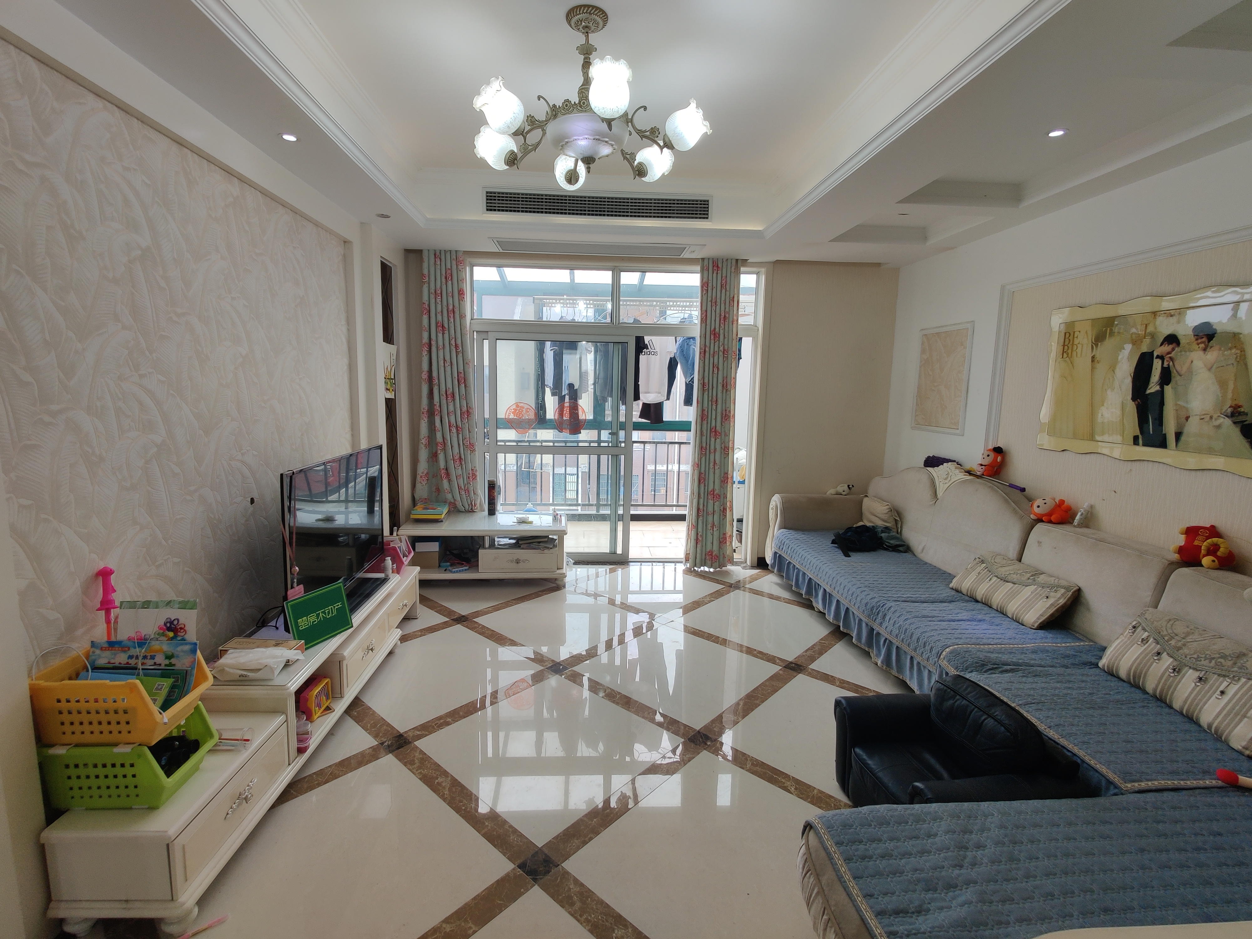 香岸华府复式楼精装修带露台南北通透看房提前联系大阳台