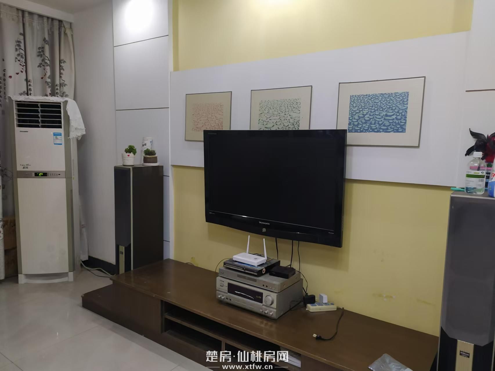 仙桃中学北门桃林园140平出租或出售