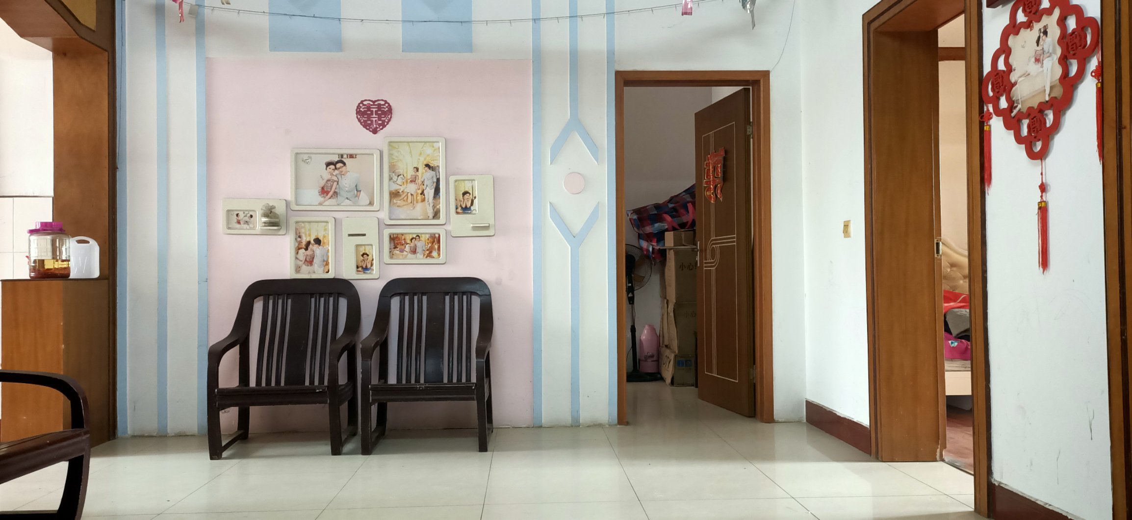 沙嘴菜场旁好楼层108平，三室两厅一卫，南北通透采光好