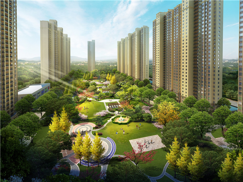 沔阳理想城效果图