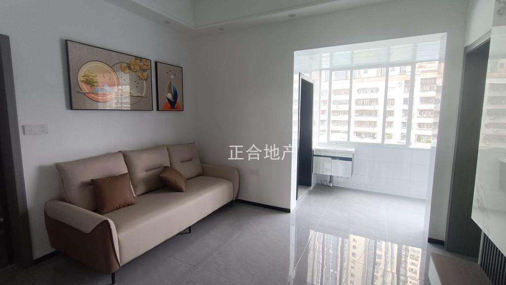 商城附近，仙源酒店旁，步梯中层，有证，全新装修，精装三房，南北通透