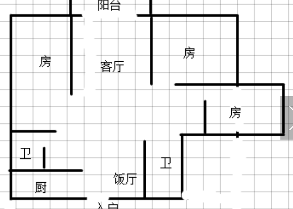 城南江汉星城毛坯大三房，沔阳公园风景一览无遗，诚意出售