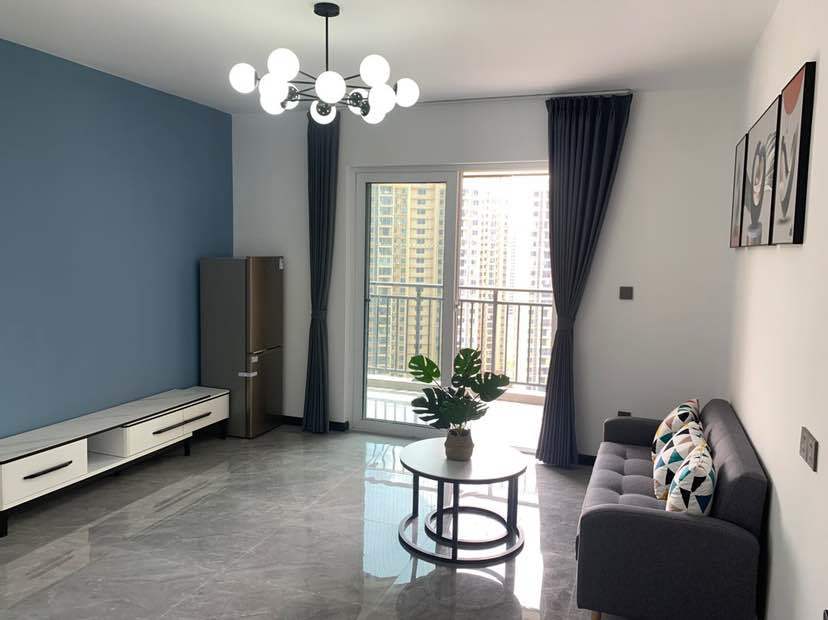 森林国际城1室2厅 1厨1卫 精装修家具家电全配，优价出租