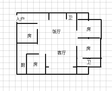 世北春精装四房刚刚装修半年都没怎么住过诚心出售