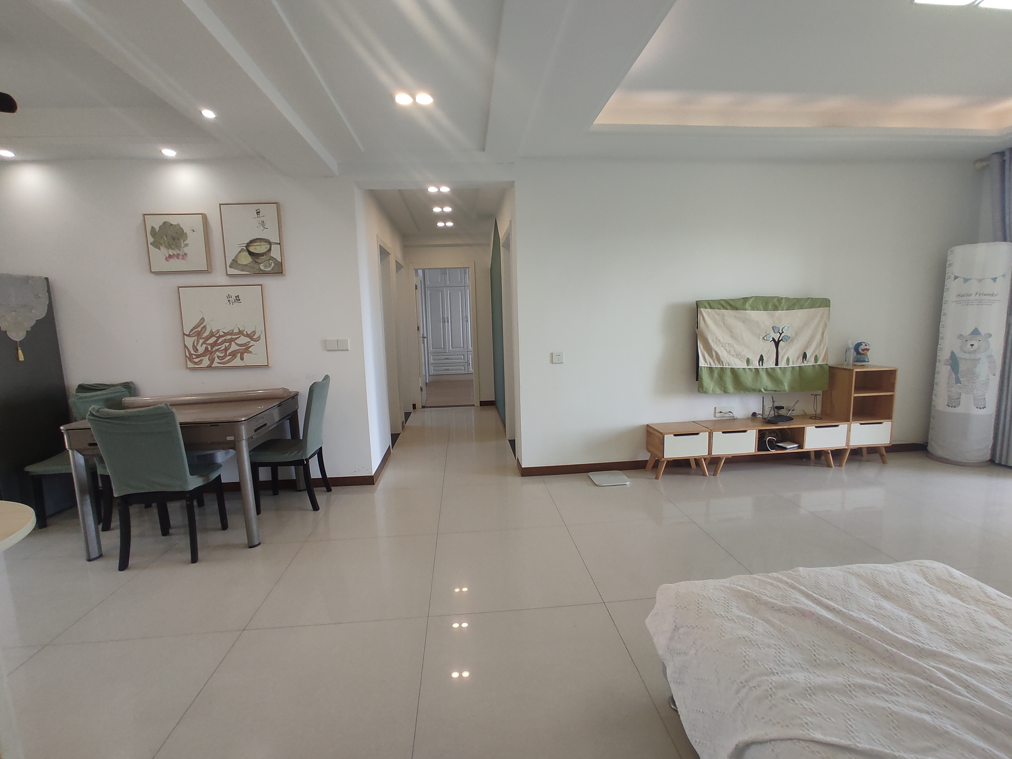 满庭春精装三房全屋供暖房南北通透老证看房方便