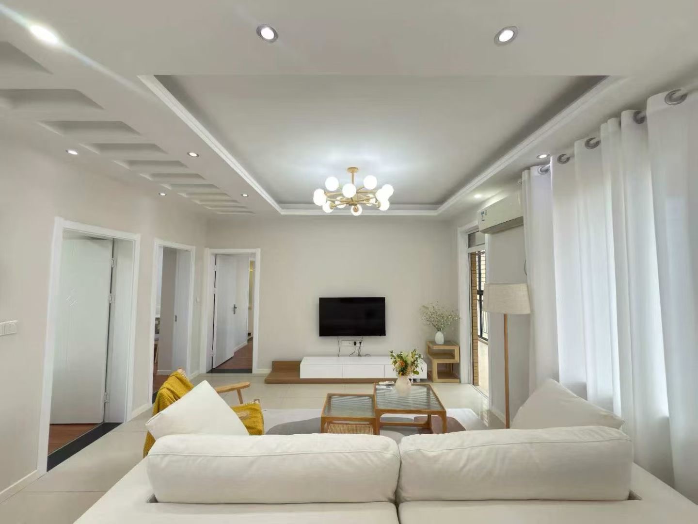 降价了，城南，森林国际城，边户，精装三房，单价5200，好楼层，下楼新二中二小