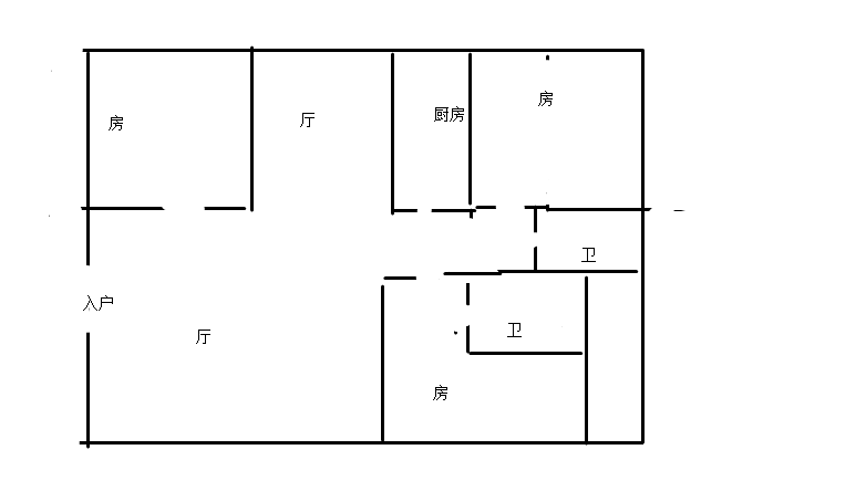 满庭春.带供暖.六千三.精装三房.看房方便.小区配套成熟