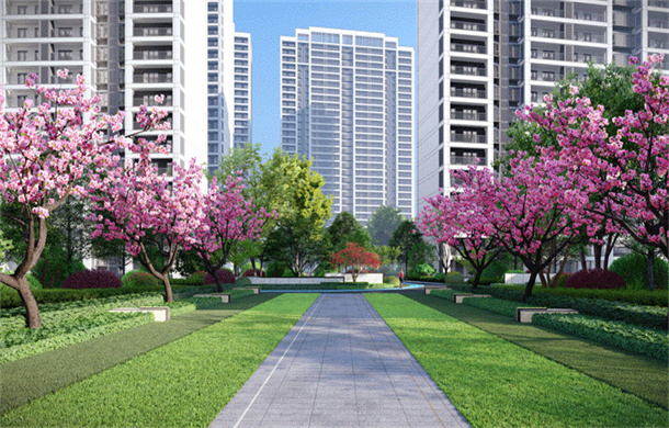 蓝天花园|安家公园，不请自来的惬意生活