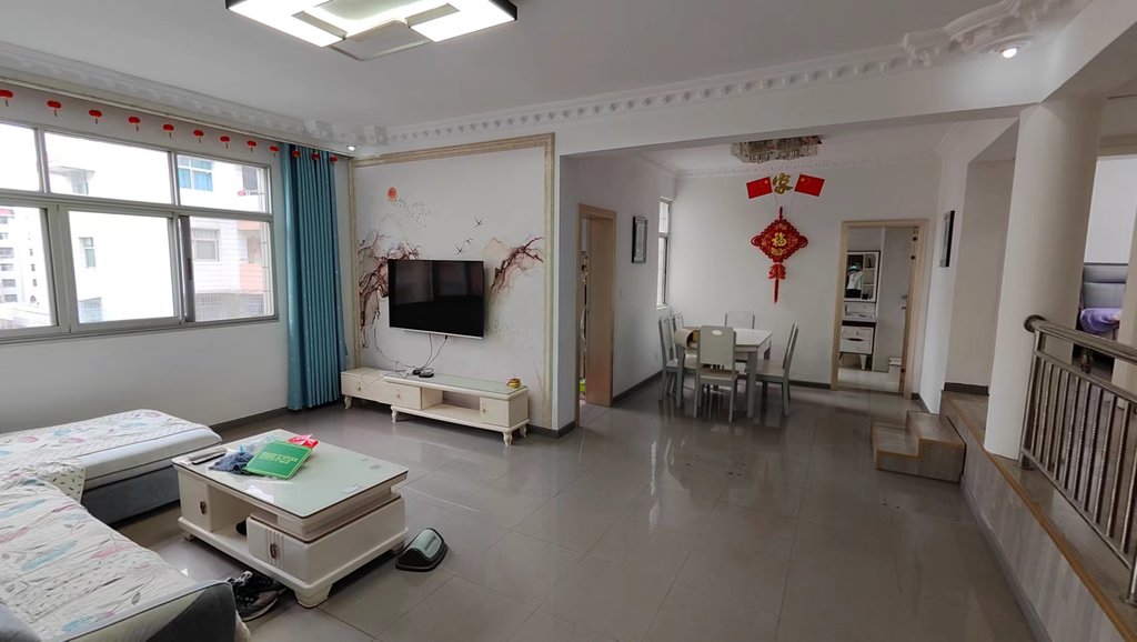 复州花园 精装三房 老证房子重新装修了的看房约