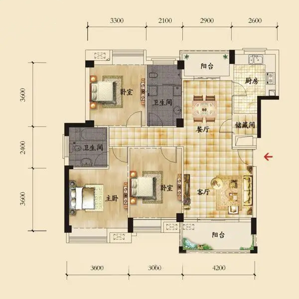 香岸华府电梯小高层好楼层精装大三房保养好采光佳小区环境优证满五