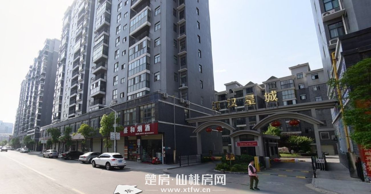 江汉星城（天诚酒店南面，实验三小附近），家电齐全，领包即住