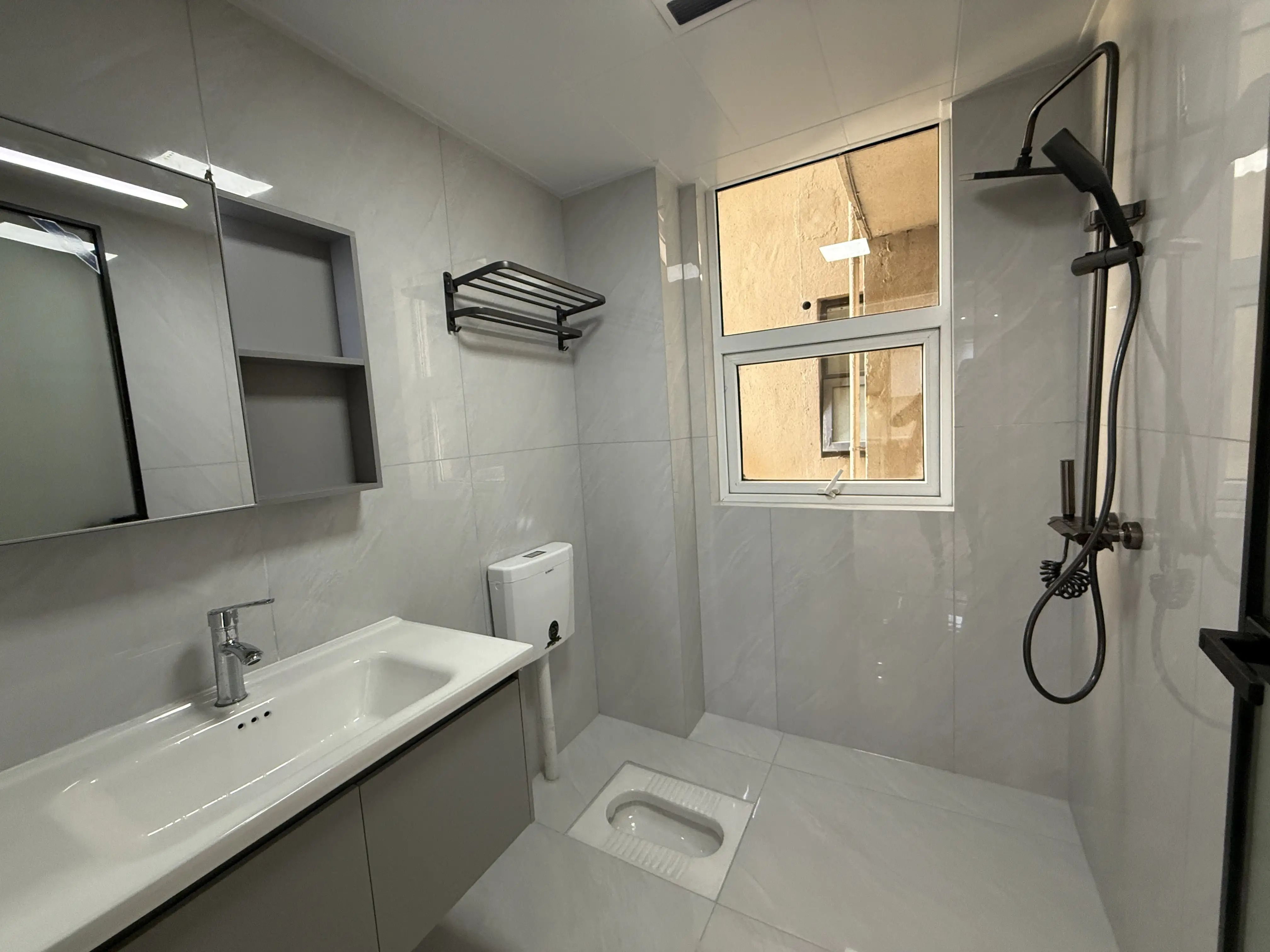 城南，元泰未来城B2区。全新装修，精装三房二卫，湖景房，中间好楼层，