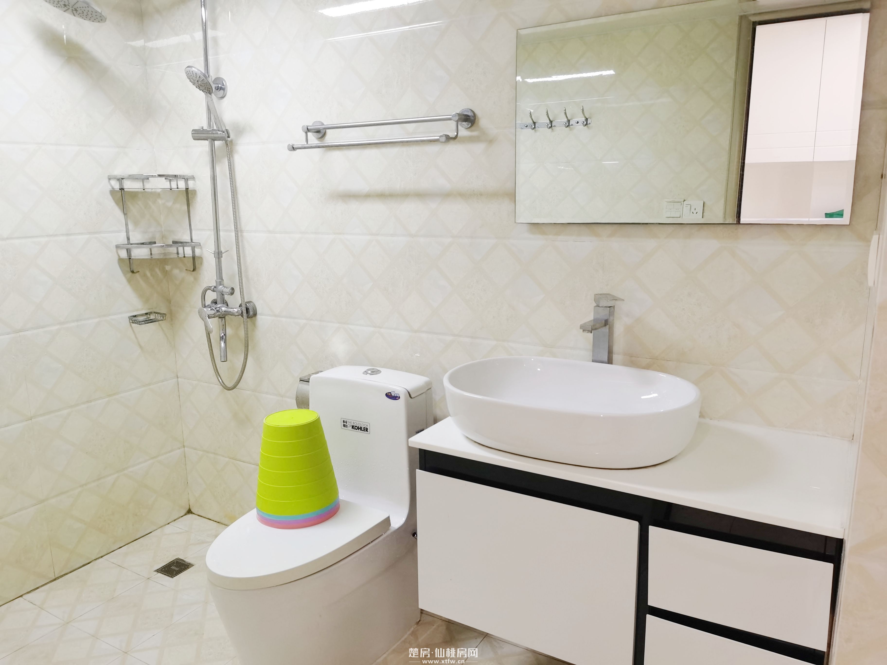 仙下河旁-实验二小-仙三中-精装全新-两房两厅一卫-大阳台-南向采光优-拎包入住