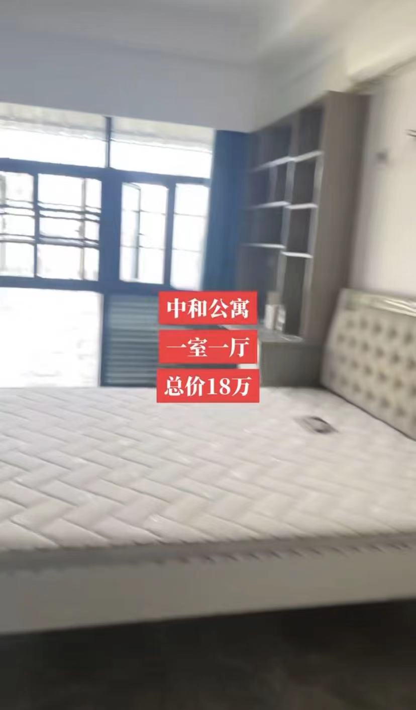 39，满庭春对面，全新装修大一室，电梯好楼层，家具家电齐全