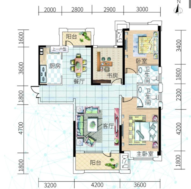 蓝天新城，毛坯，三房两卫，中高楼层，诚心出售，看房方便