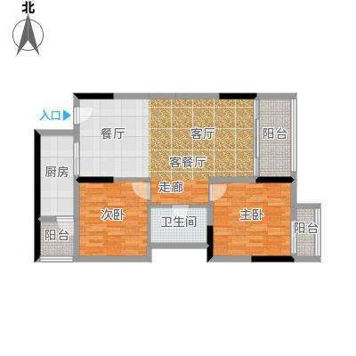 福星城地段大两房户型正采光好诚意出售