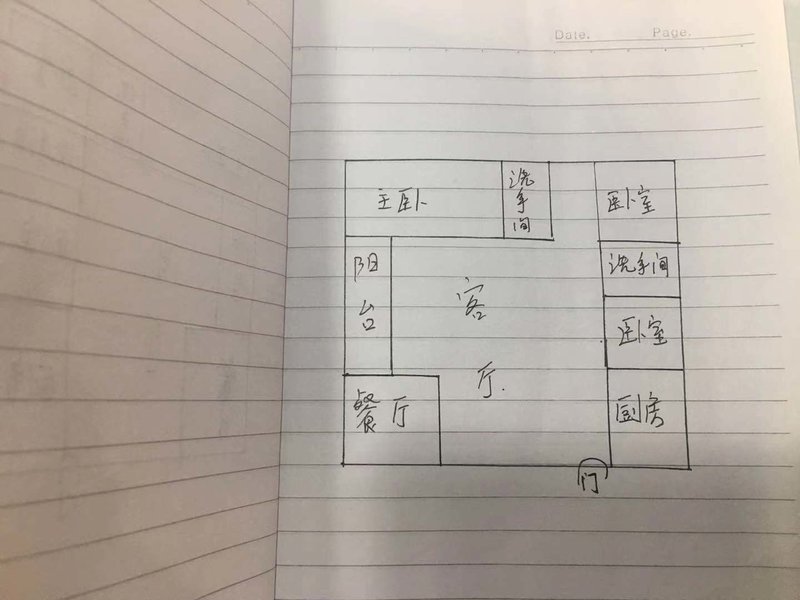 福星城全新装修三房中间楼层户型方正房东诚意出售